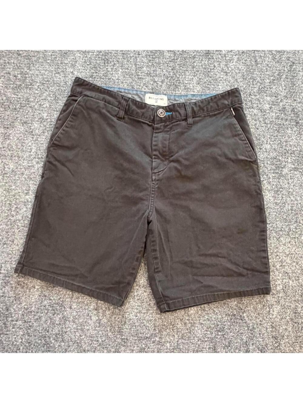 Men’s size 32 billabong canvas shorts black